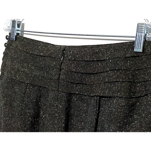 Worthington Brown Skirt Womens 10P 10 Petite Acrylic Blend Career Modest - Picture 4 of 9